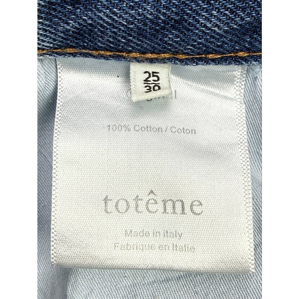 TOTEME Original Jeans Twisted Seam Size 25 - Picture 7 of 8